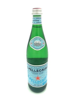 サンペレグリノミネラルウオーター（スパークリング ）500ml　750ml