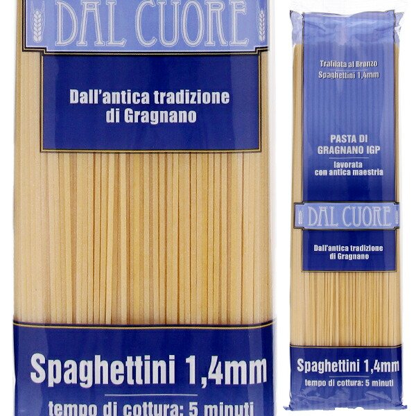 ダルクオーレ スパゲッティーニ グラニャーノ イタリア産 500g 1.4mm