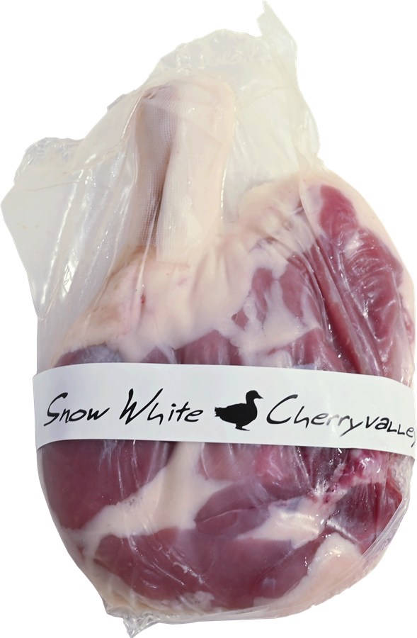 冷凍 スノーホワイトチェリバレー 骨付きもも肉 北海道産 約300g