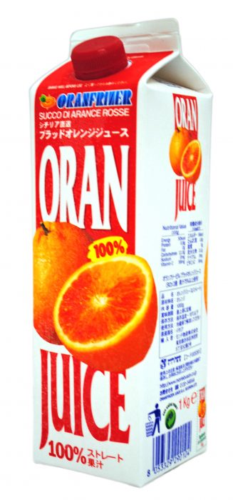 冷凍タロッコオレンジジュース