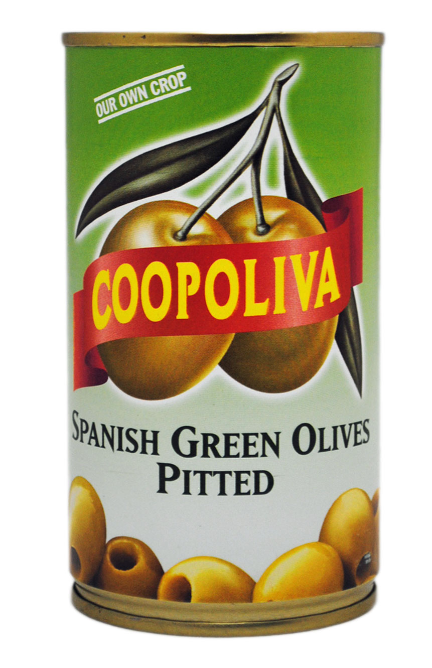 グリーンオリーブ缶(種なし) | 取扱い食材 | イタリア食材卸売・配達のブォングスト